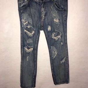 Tobi Jeans size 28 distressed